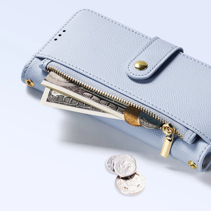 Dux Ducis Lawa iPhone 16 Pro Leather Case with Detachable Magnetic Wallet - Blue_6