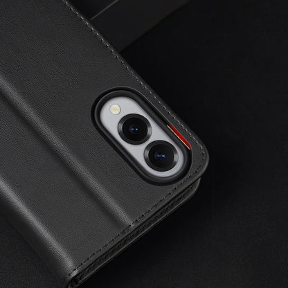 Dux Ducis Hivo Samsung Galaxy S25 Edge Case with Flip and RFID Protection - Black_13