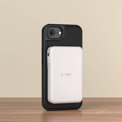 Tech-Protect Wallet MagSafe iPhone 16e Case - Matte Black_1