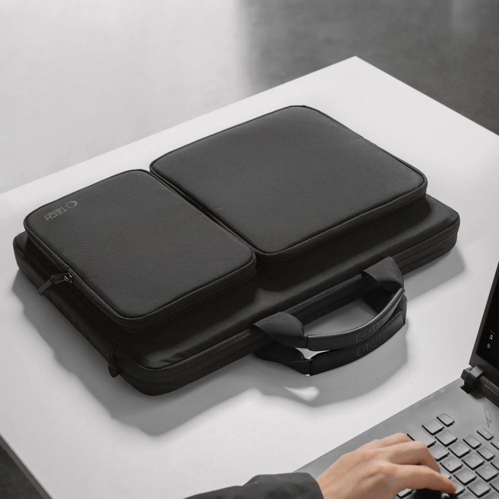 Tech-Protect Defender Bag for 17" Laptop - Black_10