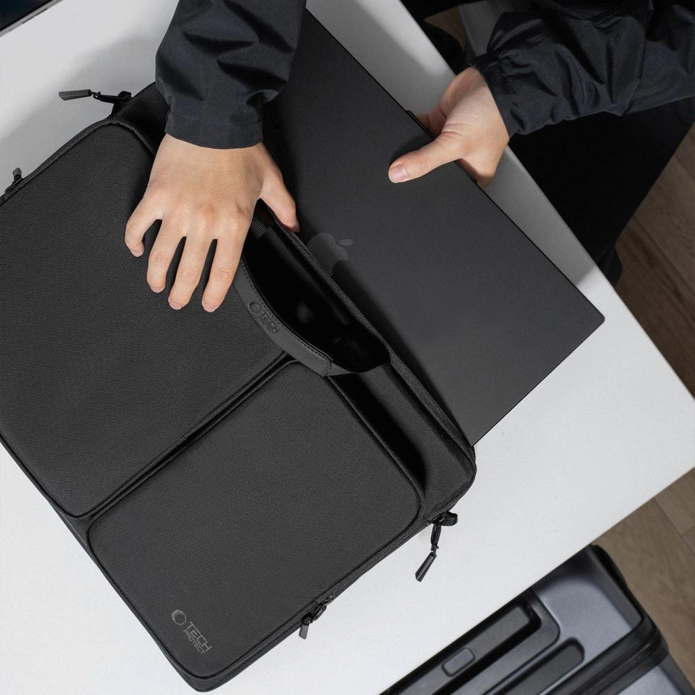 Tech-Protect Defender Bag for 17" Laptop - Black_11