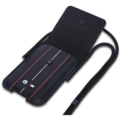 BMW Phone Pouch Red Stripes Phone Bag - Black_2