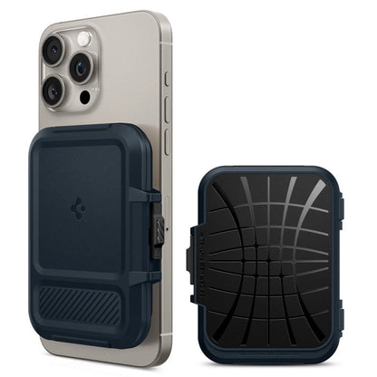 Spigen Lock Fit MagSafe Card Case - Navy Blue_0