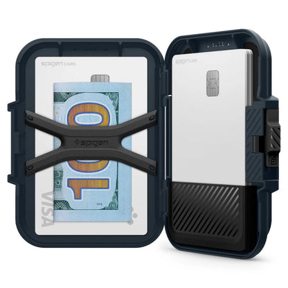 Spigen Lock Fit MagSafe Card Case - Navy Blue_12