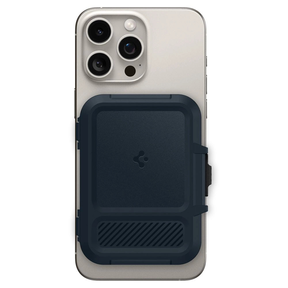 Spigen Lock Fit MagSafe Card Case - Navy Blue_2