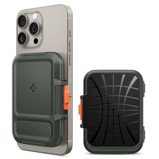 Spigen Lock Fit MagSafe Card Case - Green_0