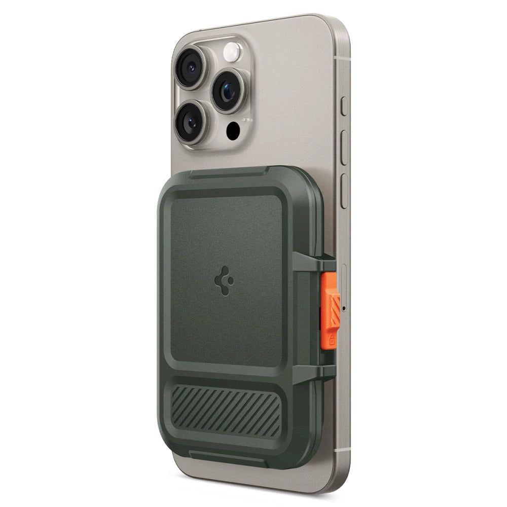 Spigen Lock Fit MagSafe Card Case - Green_11