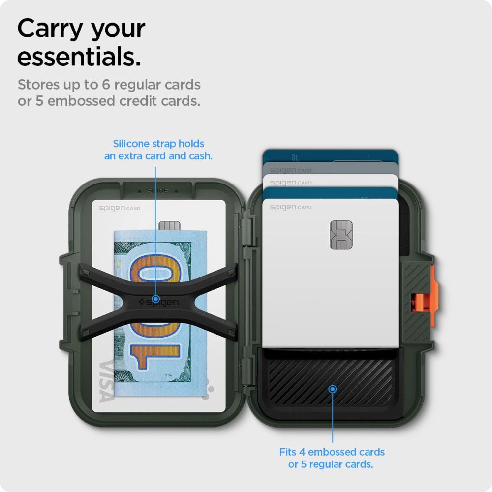 Spigen Lock Fit MagSafe Card Case - Green_14