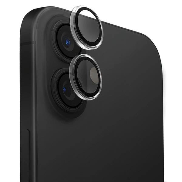 Uniq Optix Clear Camera Lens Protector iPhone 16 / 16 Plus with Applicator - Clear Black_0