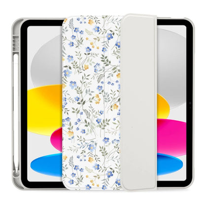 Tech-Protect SC Pen Case for iPad 10.9" 2022 (10th gen.) / 11" 2025 (11th gen.) - Daisies with Leaves_2