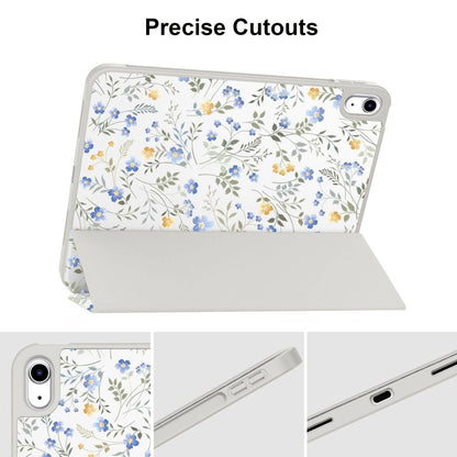 Tech-Protect SC Pen Case for iPad 10.9" 2022 (10th gen.) / 11" 2025 (11th gen.) - Daisies with Leaves_5