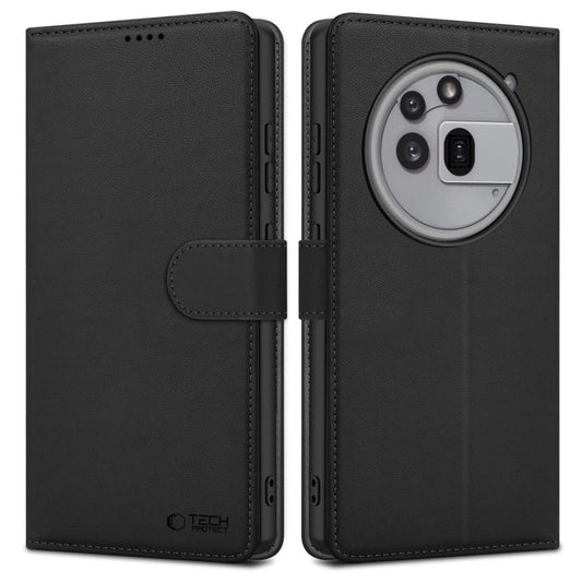 Tech-Protect Wallet Case for Nothing Phone 3A Pro - Matte Black_0