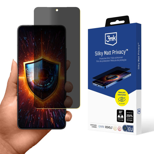 Privacy Screen Protector 3mk Silky Matt Privacy for Xiaomi Poco F7 Pro / Xiaomi Poco F7 Ultra_0