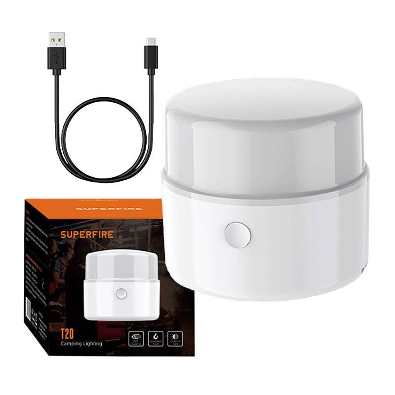 Camping lamp Superfire T20, 180lm, USB_0
