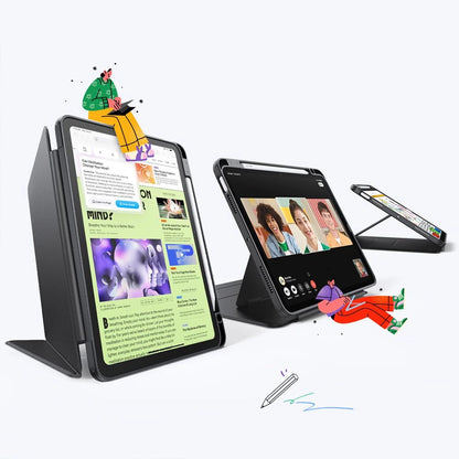 ESR Flip Hybrid Case for iPad 10.9" 2020-2022 (4th / 5th gen.) / 11" 2024-2025 (6th / 7th gen.) - Black_1