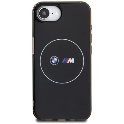 BMW IML Metal White Circle MagSafe iPhone 16e Case - Black_2