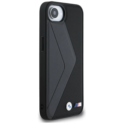 BMW Oversized Stripes MagSafe case for iPhone 16e - black_3