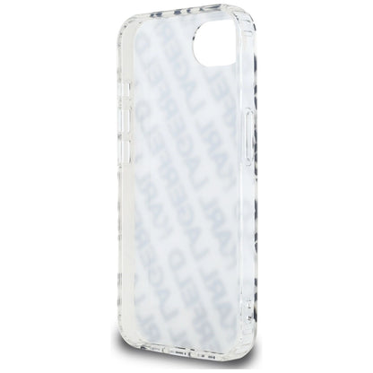 Karl Lagerfeld IML Repeat Logo iPhone 16e Case - Gold_6