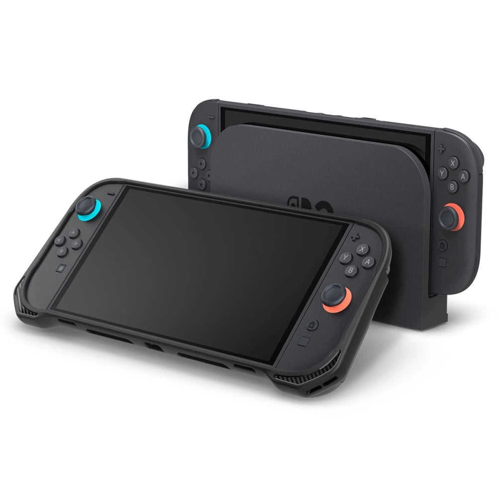 Spigen Rugged Armor Case for Nintendo Switch 2 - Matte Black_8
