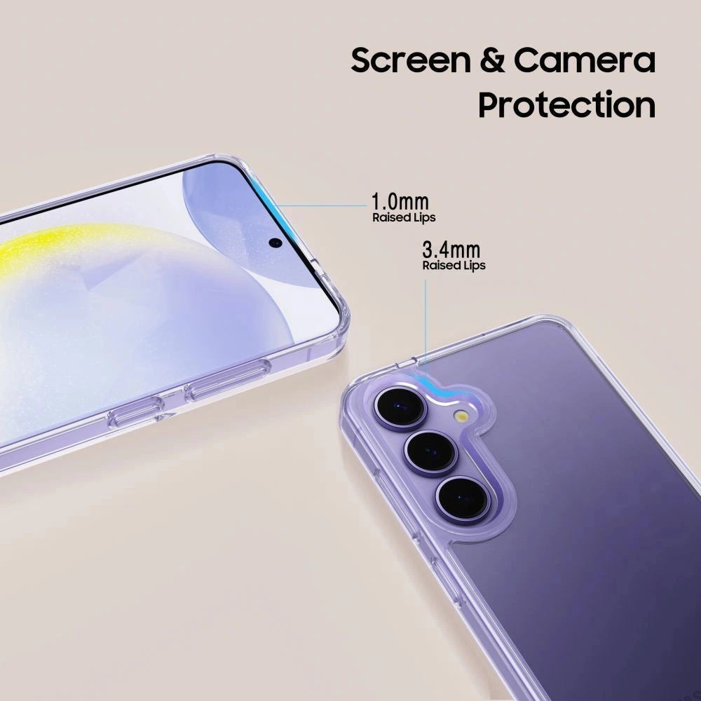 Tech-Protect FlexAir Hybrid Case for Samsung Galaxy S25 Edge - Clear_2
