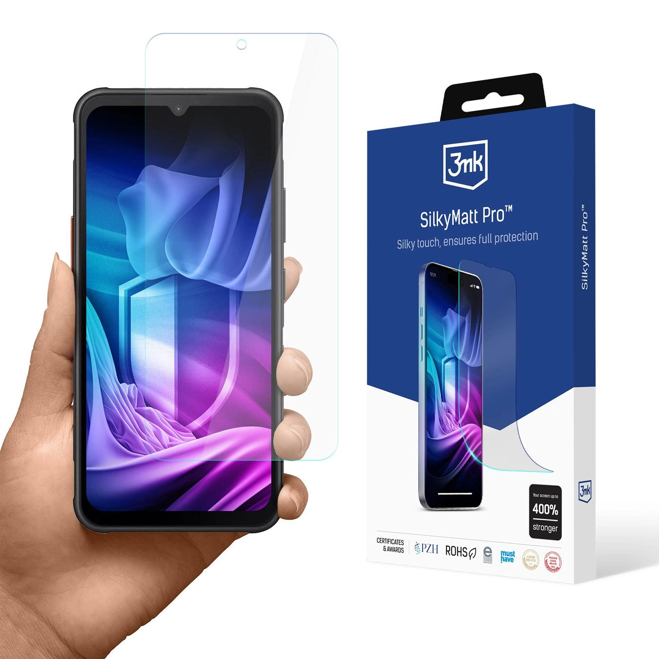 Matte foil 3mk Silky Matt Pro for Samsung Galaxy XCover 7 Pro_0