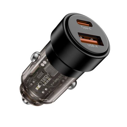 CC03 2-port PD75W car charger - black_1