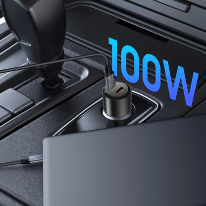 CC03 2-port PD100W car charger - black_4