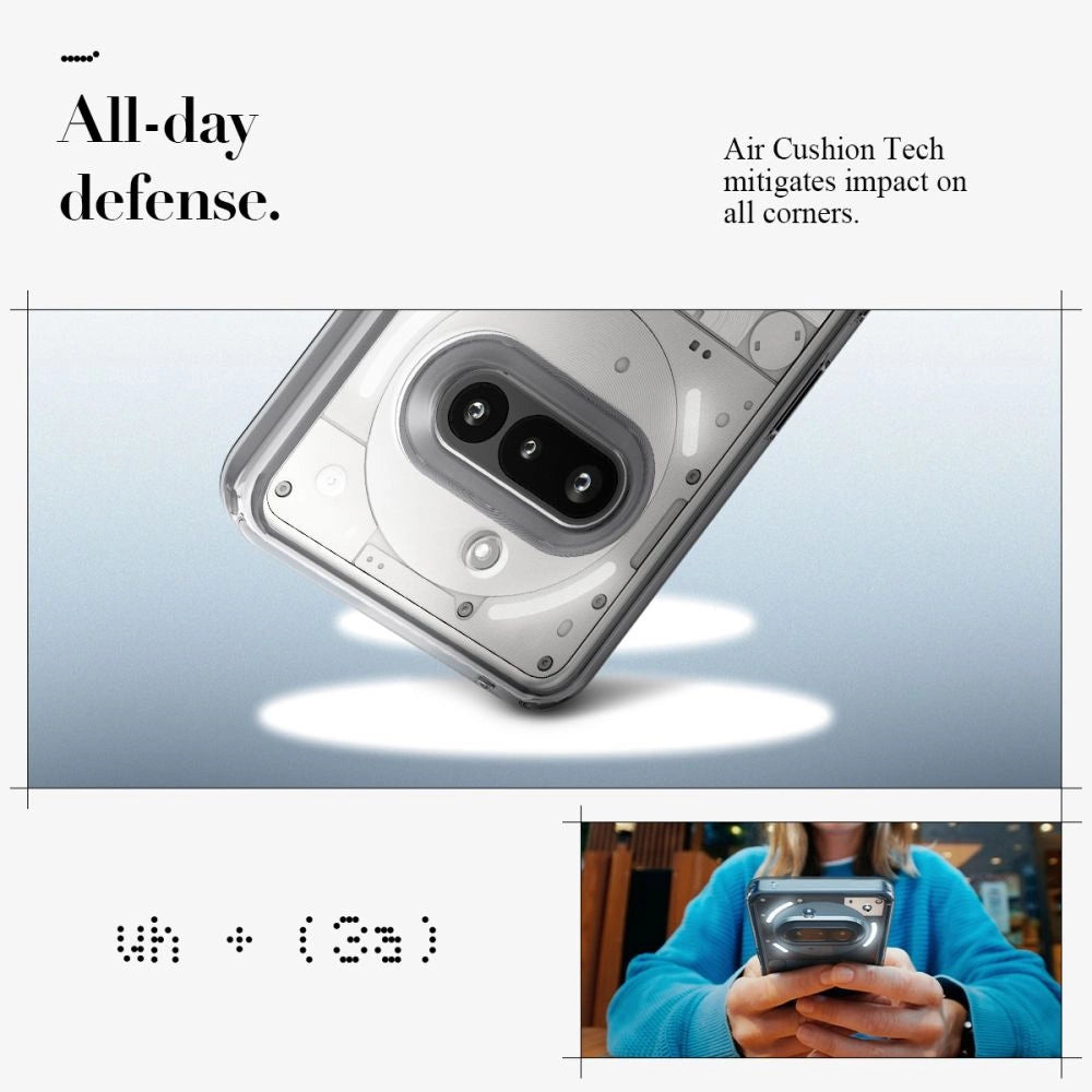 Spigen Ultra Hybrid Case for Nothing Phone 3A - Transparent_13