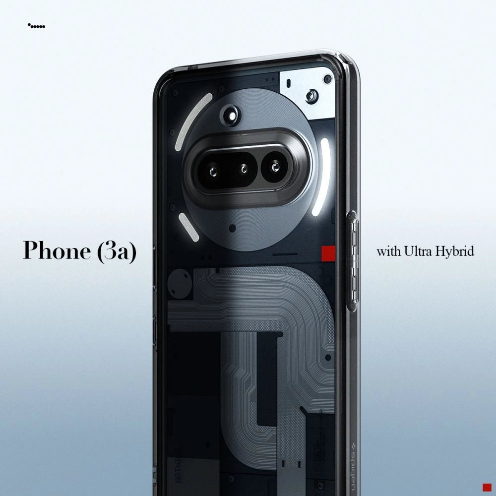 Spigen Ultra Hybrid Case for Nothing Phone 3A - Transparent_8