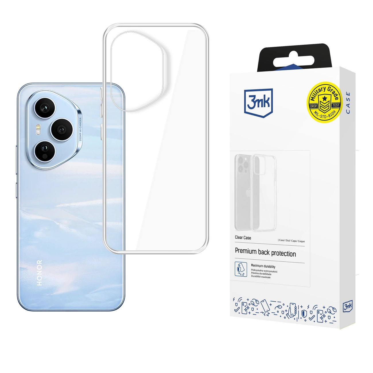 3mk Clear Case for Honor 400 Pro - transparent_0