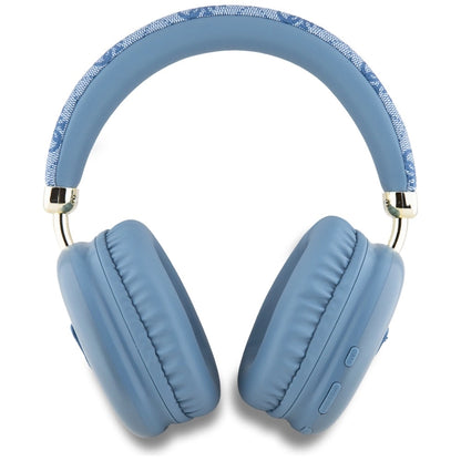 Guess Triangle Logo 4G Bluetooth Over-Ear Headphones - Blue_2