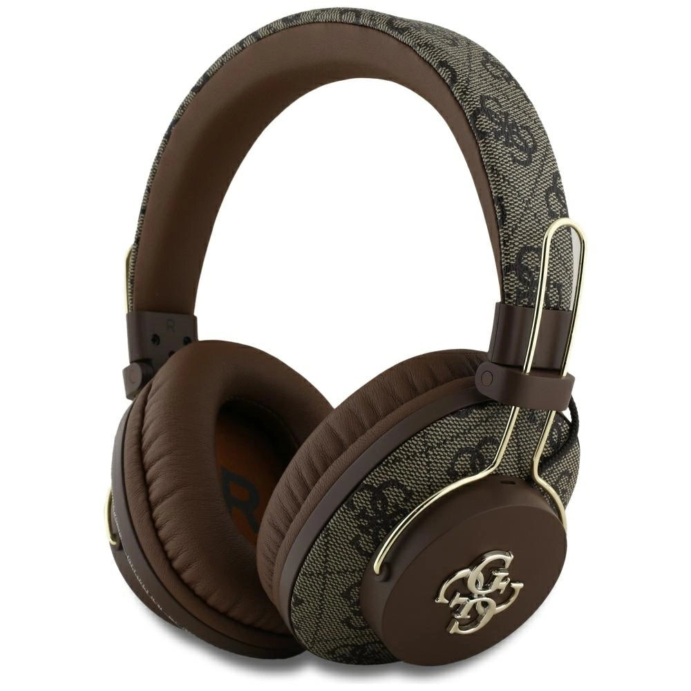 Guess ENC Metal 4G Bluetooth Over-Ear Headphones - Brown_0