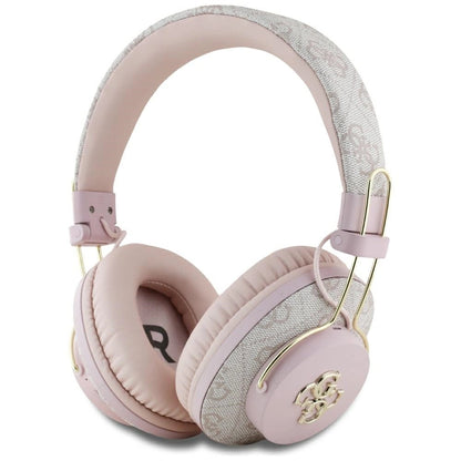 Guess ENC Metal 4G Logo On-Ear Headphones - Pink_0