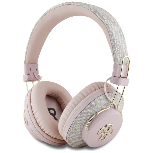 Guess ENC Metal 4G Logo On-Ear Headphones - Pink_0