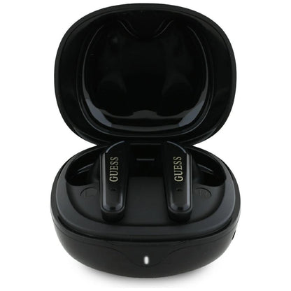 Guess Flat Classic Logo Electroplated TWS Headphones - Black_2