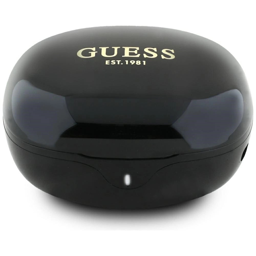 Guess Flat Classic Logo Electroplated TWS Headphones - Black_3