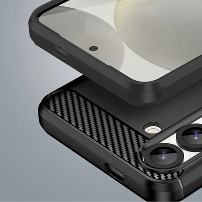 Carbon Case Flexible Silicone for Xiaomi 14T Pro - Black_6