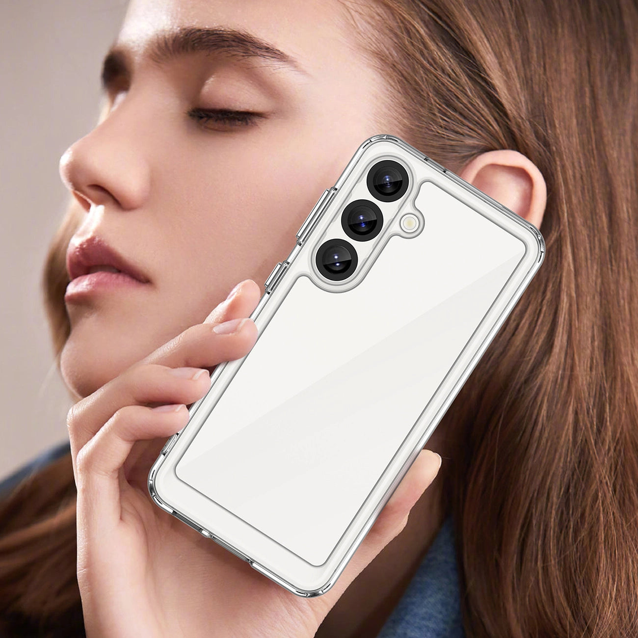 Outer Space Case with Gel Frame for Xiaomi Redmi Note 14 Pro 5G - Transparent_5