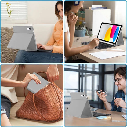 Tech-Protect SC Pen + Keyboard Case for iPad 10.9" 2022 (10th gen.) / 11" 2025 (11th gen.) - Gray_8