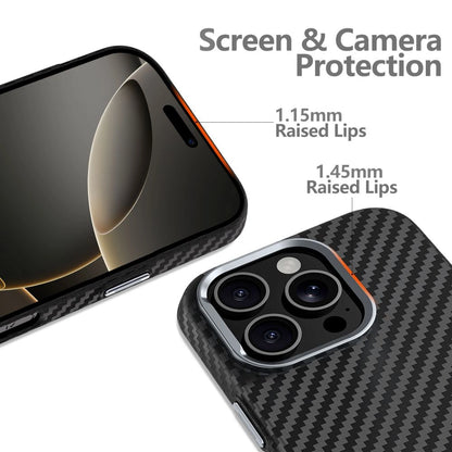 Tech-Protect Ion Carbon MagSafe Case for iPhone 16 Pro Max - Black/Grey_1