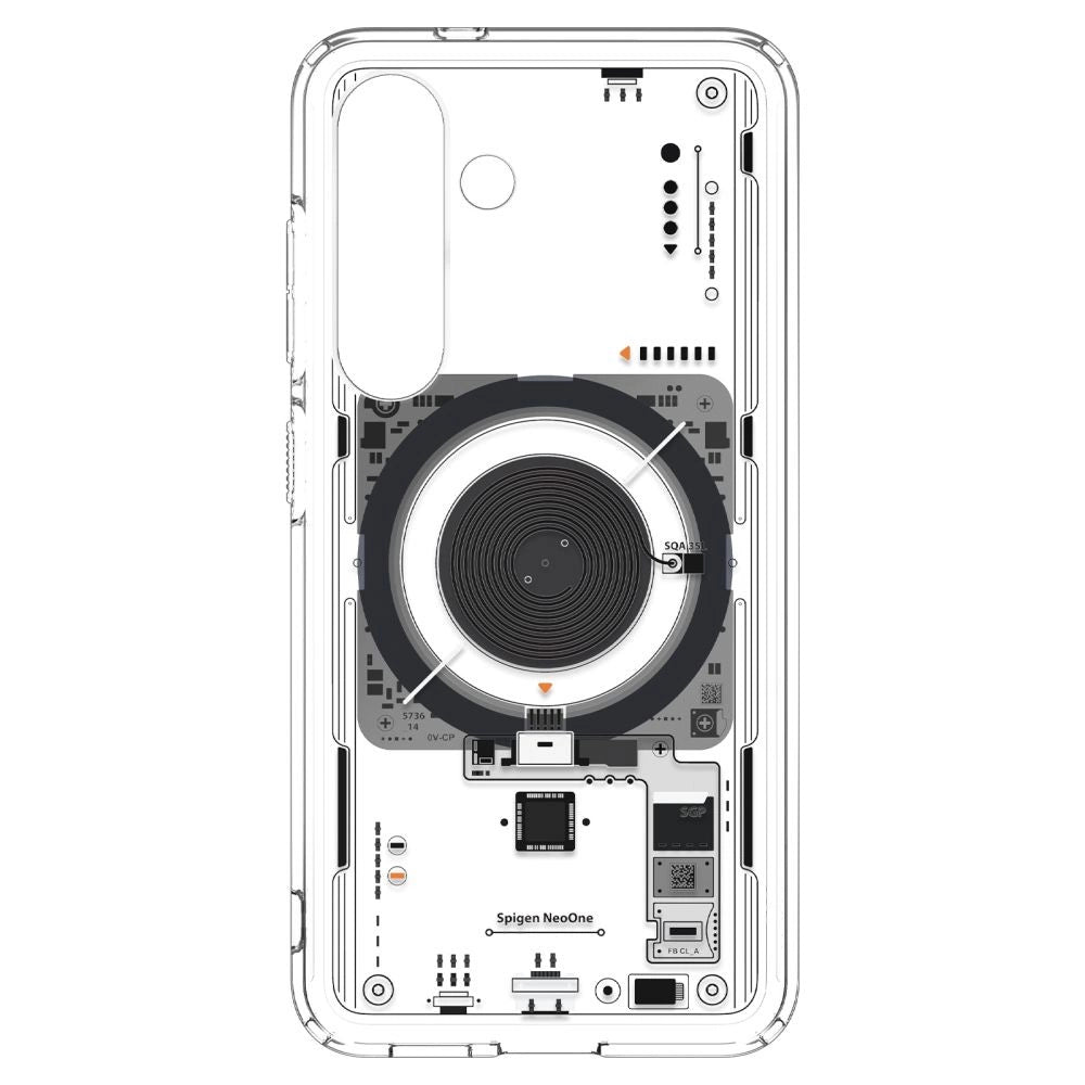 Spigen Ultra Hybrid Mag Case for Samsung Galaxy S25 Neo One - Clear_2