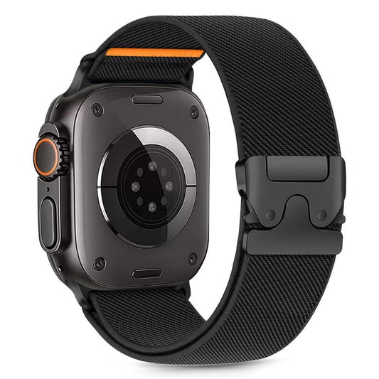 Tech-Protect Nylon Clasp for Apple Watch 44 / 45 / 46 / 49 mm - Black_0