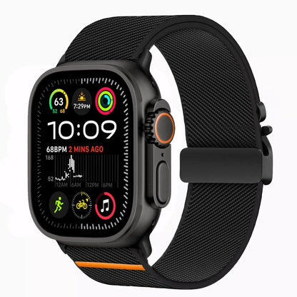 Tech-Protect Nylon Clasp for Apple Watch 44 / 45 / 46 / 49 mm - Black_1