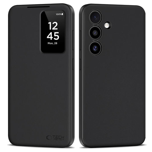 Tech-Protect Smart Wallet Case for Samsung Galaxy S25 - Matte Black_0