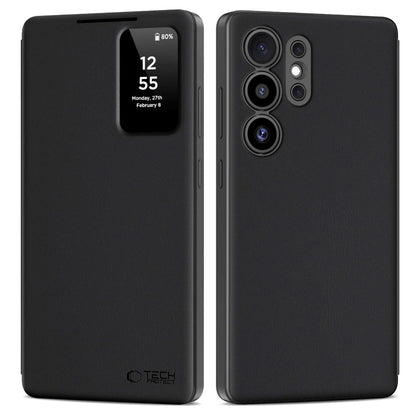 Tech-Protect Smart Wallet Case for Samsung Galaxy S25 Ultra - Matte Black_0