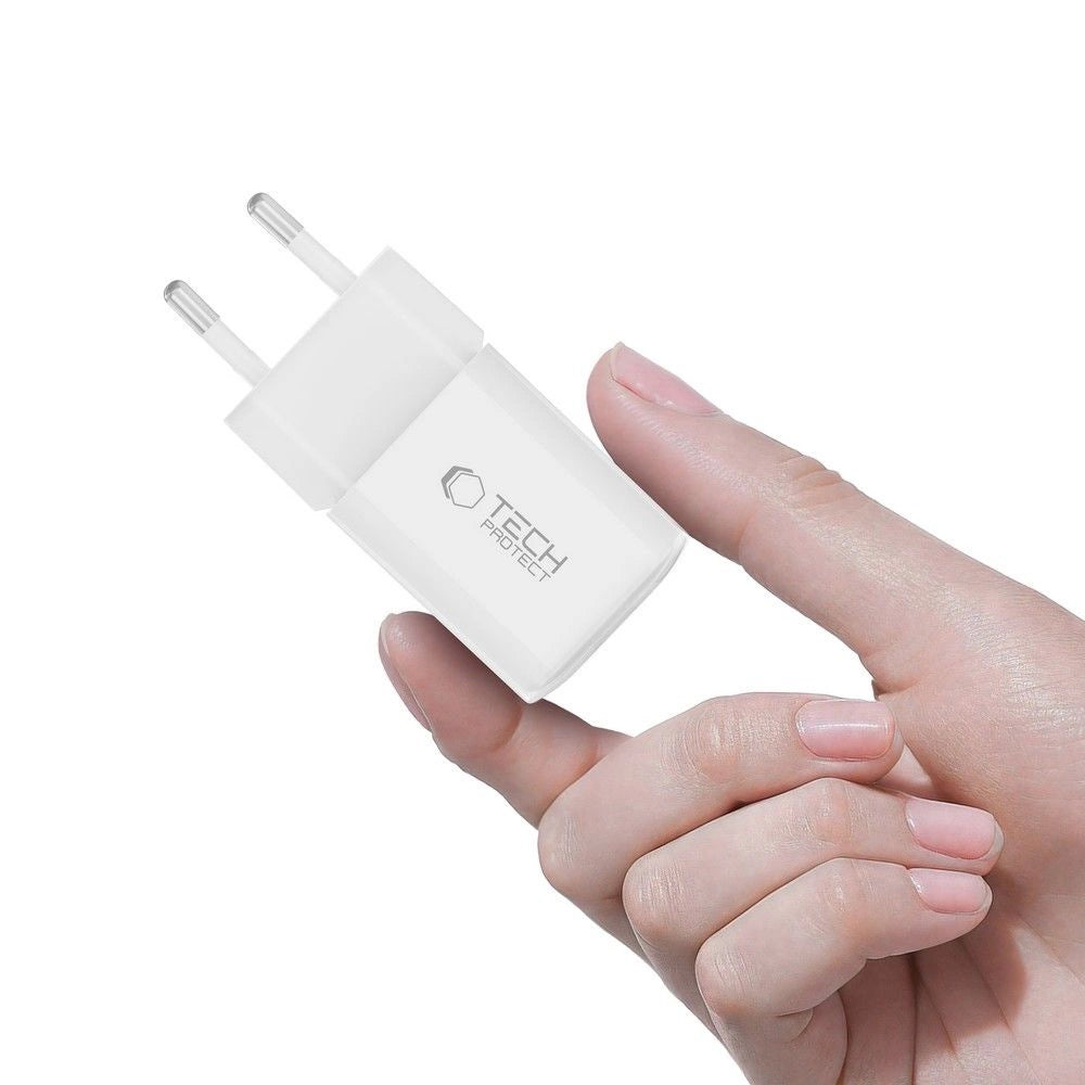 Tech-Protect NCM33W 2-port PD33W/QC3.0 wall charger - white_4