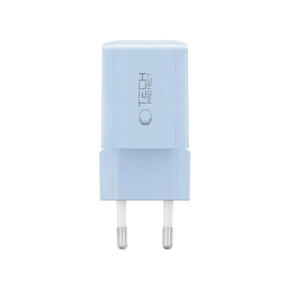 Tech-Protect NCM33W 2-port PD33W/QC3.0 wall charger - blue_2