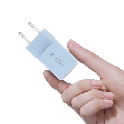 Tech-Protect NCM33W 2-port PD33W/QC3.0 wall charger - blue_4