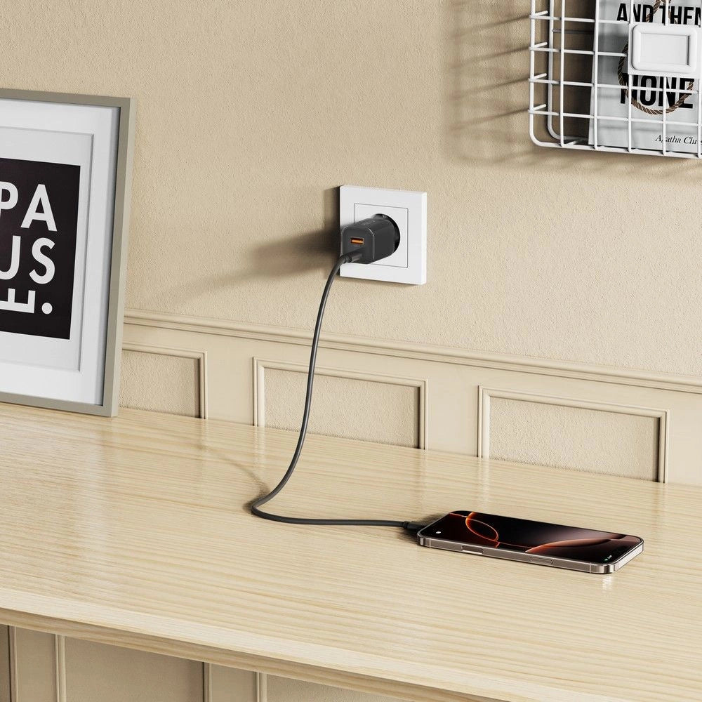 Tech-Protect NCM33W 2-port PD33W/QC3.0 wall charger - black_6