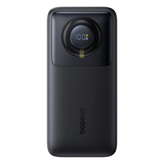 Baseus Free2Pull 20000mAh 65W Power Bank with Retractable USB-C Cable - Black_0
